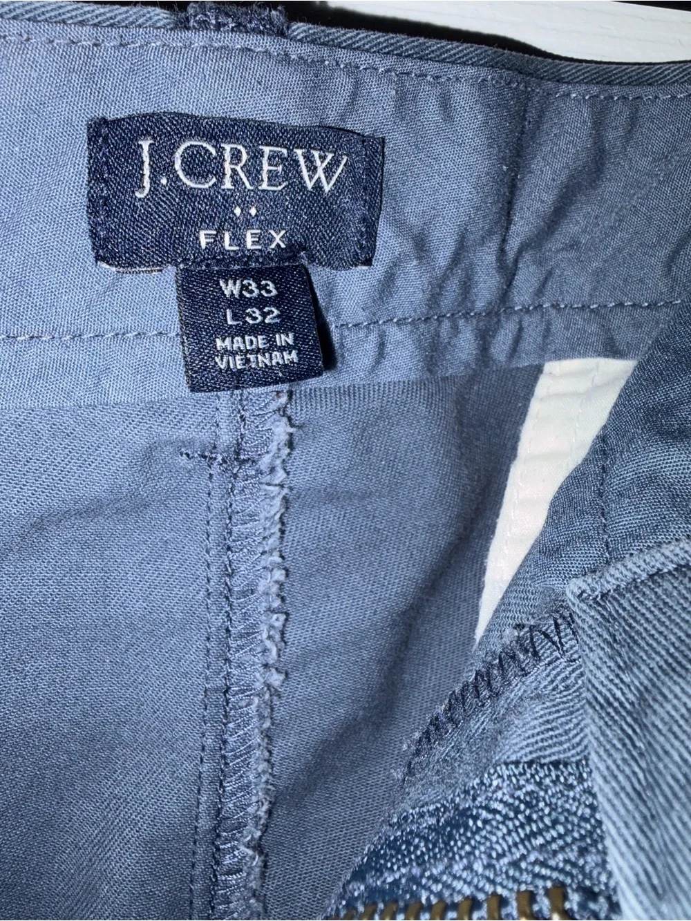 J. Crew Slate Blue Slim Chinos